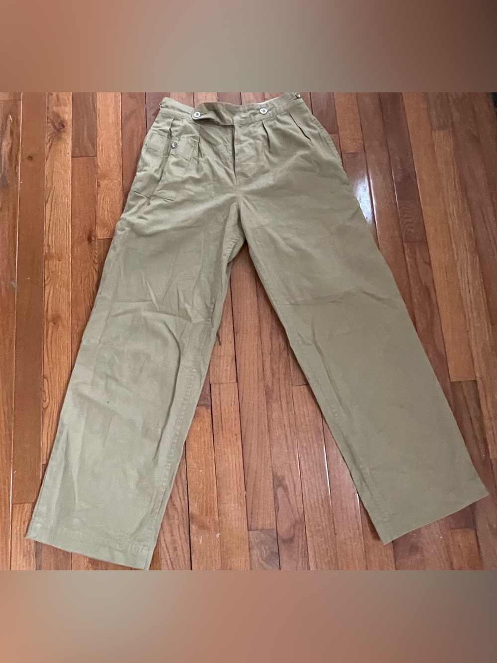 What Price Glory British WWII Khaki Drill Trousers Size 28 WW2 Repro